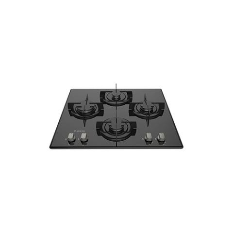 Ariston Hob Cooker | Built-in-Gas, 60cm, Hob 4 Gas Burners, Gas-On-Glass Design, Electric Ignition – DD 642/A ICE