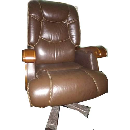 DELUXE EXECITIVE OFFICE CHAIR|LEATHER DEL 209 - Medium