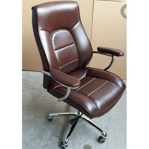 DELUXE EXECUTIVE OFFICE CHAIR|BROWN - Medium