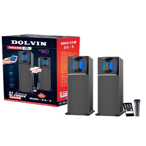 Dolvin DS-5 (2.0) Quality Sound Home Theater With Mic & Remote (Dolvin)