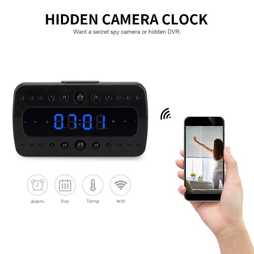 FREDI WIFI TABLE CLOCK CAMERA