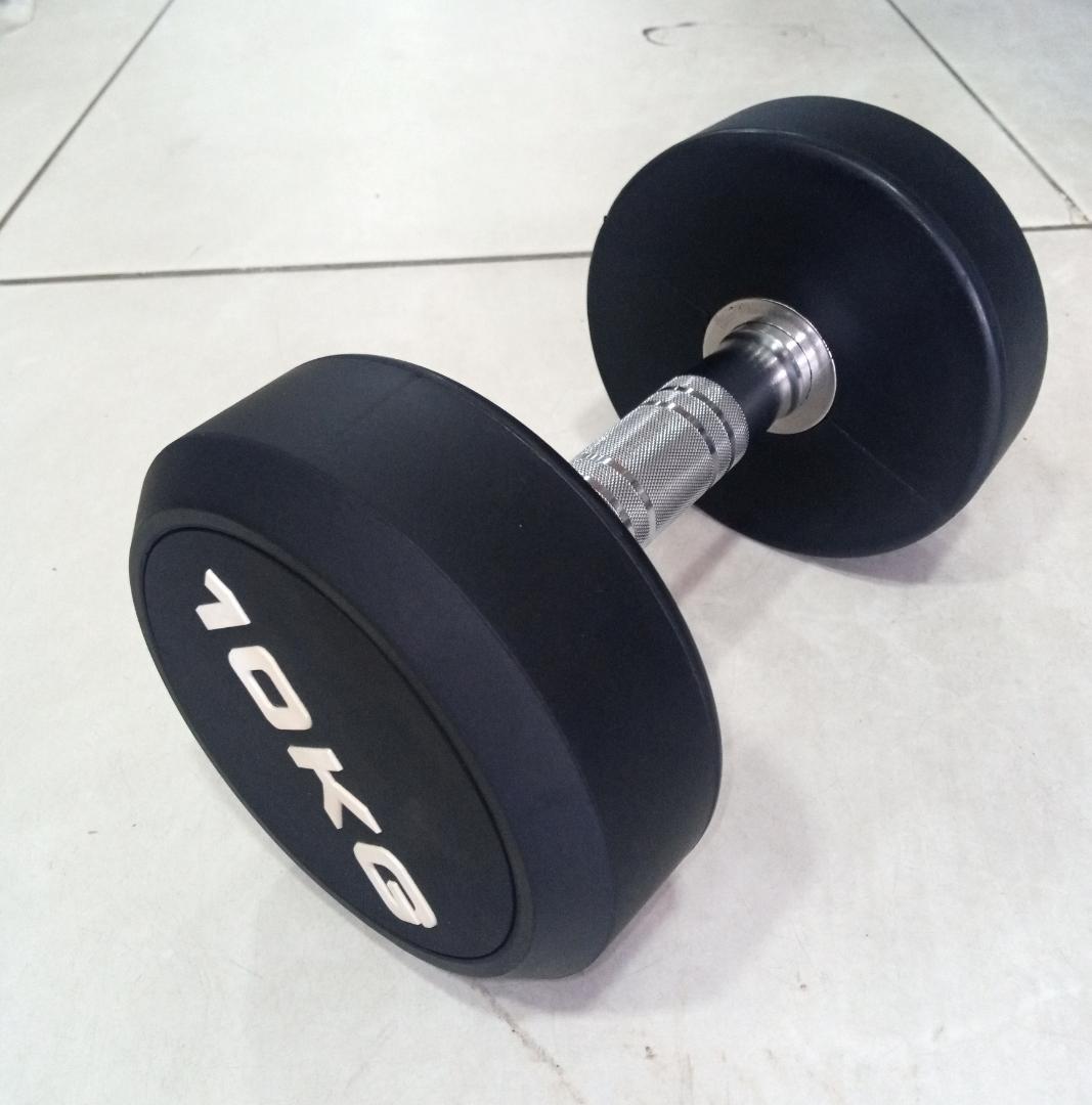 GateGold Rubber dumbbell 2.5kg (pair) Dah-rd2.5-deluxe.com.ng