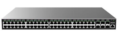 Grandstream GWN7806P 48-Port Gigabit Enterprise Layer 2+ Managed PoE Network Switch