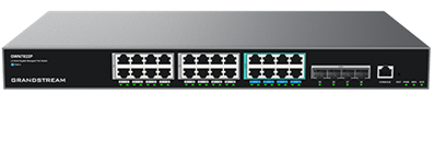 Grandstream GWN7822P 24-Port Layer-3 Multi-Gigabit Enterprise Managed PoE Network Switch 