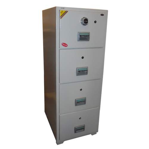 Global 4-drawer fireproof cabinet (Combination Lock)