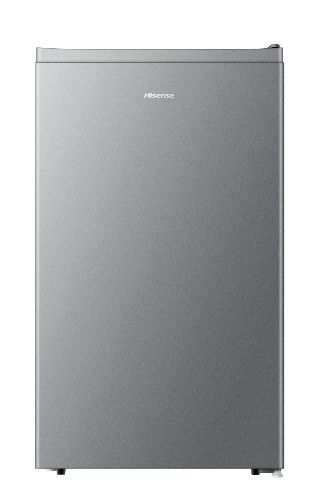 HISENSE SINGLE DOOR REFRIGERATOR | 90 LITRE | LOW NOISE | ENVIRONMENT-FRIENDLY TECHNOLOGY| SILVER COLOUR - REF 093DR