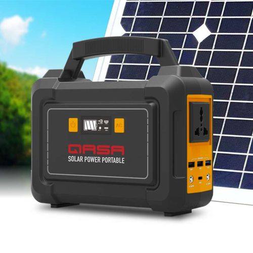 Qasa | Solar Power Generator With Li-Ion Battery (ac/dc Output)- (N)