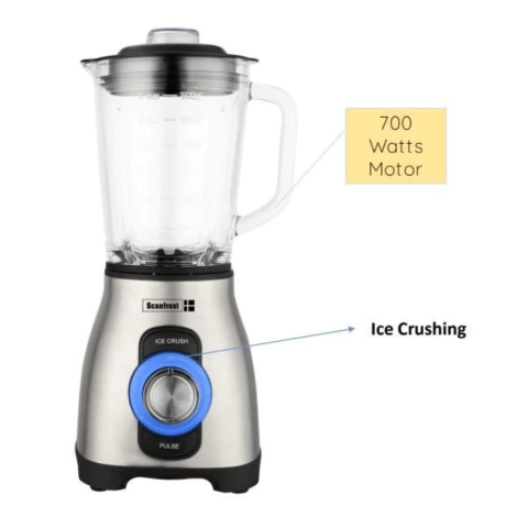 Scanfrost | Smoothie And Ice Crushing Blender | SFKAB700W- (N)