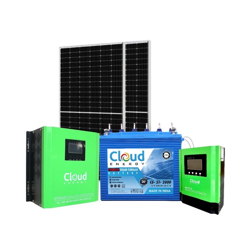 CLOUD ENERGY 2KVA/24V INVERTER BUNDLE (2KVA/24V Home Inverter, 75AH/26.6V battery - 1pcs, 410W Solar panel - 4pcs, 60A Charge Controller - 1pc)