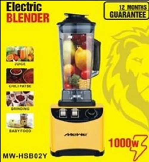 Mewe 1.5L Blender 2000ML Grinder Jar - MW-HSB02Y