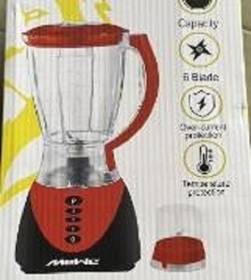 Mewe 1.5L Blender & 300ML Grinder Jar - MWBDR-SSO2R