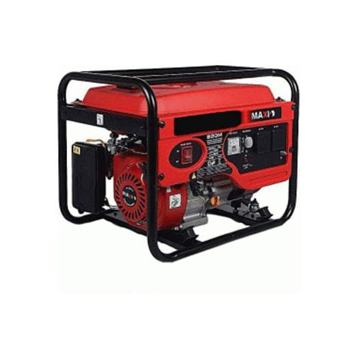 Maxi Generator EK50|5KW|6.2KVA|Gasoline|Wheel | BATTERY | OIL ALERT | 25L FUEL TANK | WHEELS | HANDLES