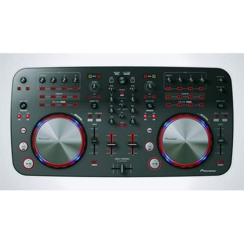 NUMARK DDJ-ERGOV DJ CONTROLLER ALL IN ORGONOMIC CONTROLLER WITH BUILT-IN HIGH QUALITY SOUNDCARD