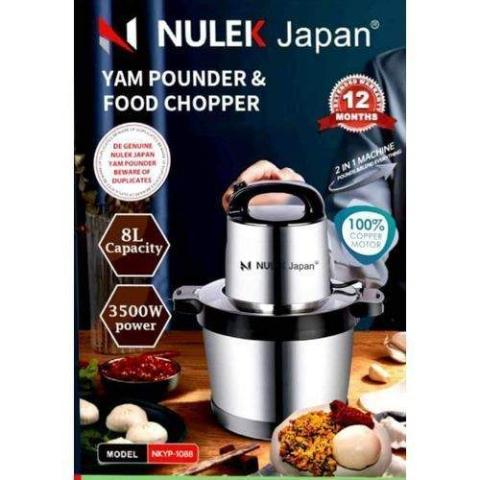 Nulek | Japan Yam Pounder And Multifunctional Food Machine-8L- (N)