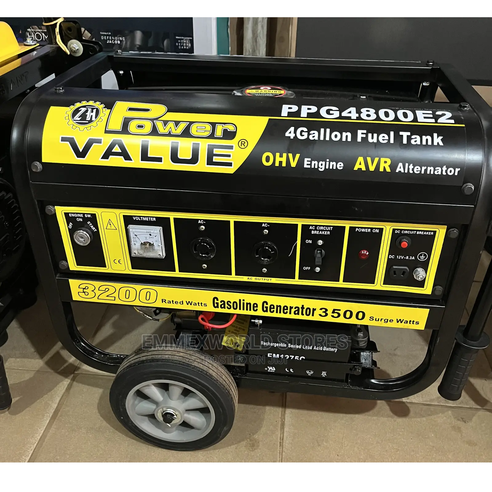 POWER VALUE GENERATOR IN4000C MANUAL |3KVA| E2 (PV)