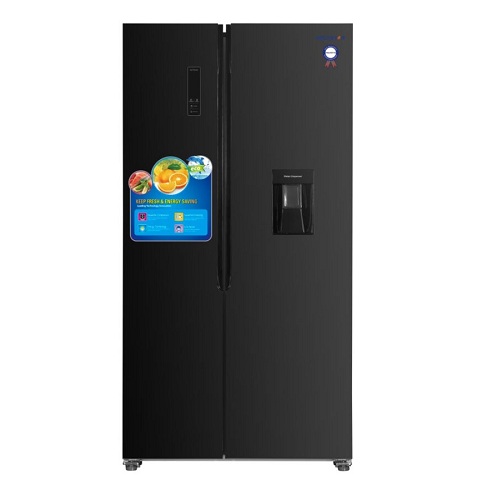 POLYSTAR 500L SIDE BY SIDE INVERTER REFRIGERATOR With Water Dispenser | PV-SBS775WD-INV