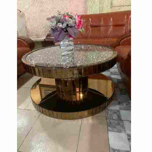 QUALITY DESIGNED  MARBLE ROUND CENTER TABLE (EKIN)