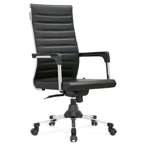 QUALITY BLACK LOW BACK EXECUTIVE OFFICE CHAIR - AVAILABLE (MOBIN)