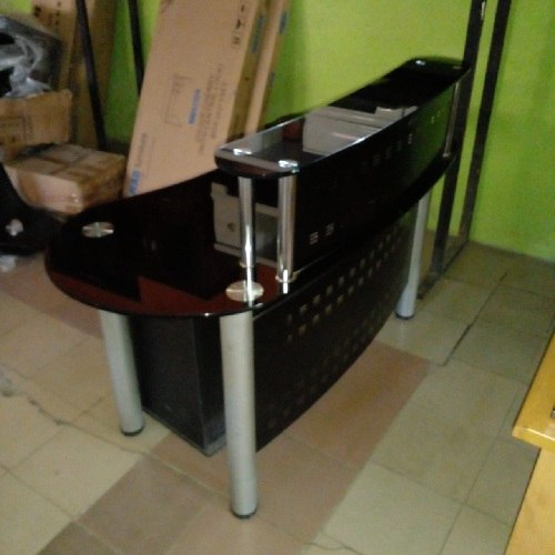 QUALITY DESIGNED 1.4 METERS RECEPTION DESK (HAFUR)