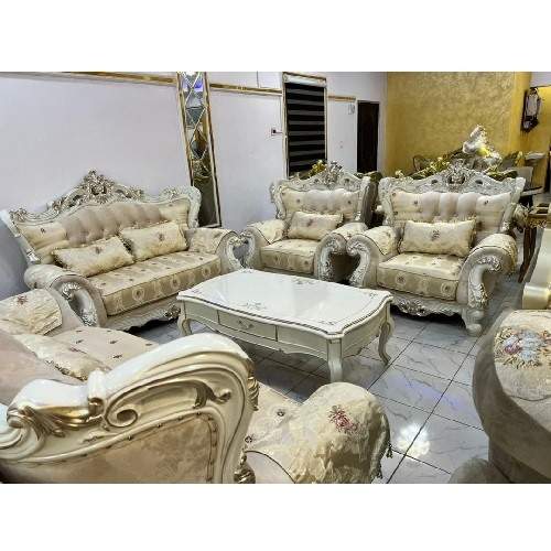 QUALITY DESIGNED 7 SEATERS SOFA (WITHOUT CENTER TABLE) -AVAILABLE (AUSFUR)