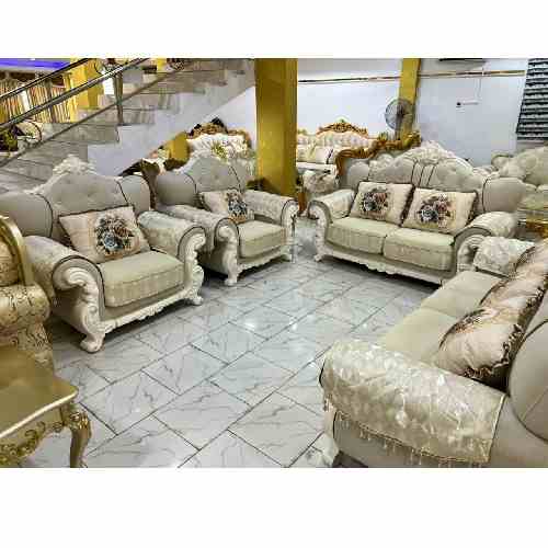 QUALITY DESIGNED 7 SEATERS SOFA WITHOUT CENTER TABLE -AVAILABLE (AUSFUR)