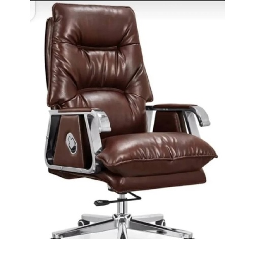 QUALITY DESIGNED BROWN EXECUTIVE OFFICE CHAIR -  AVAILABLE (UGIN)