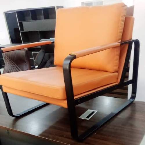 QUALITY DESIGNED ORANGE OFFICE CHAIR - AVAILABLE (ARIN)