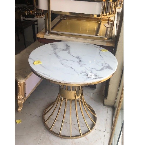 QUALITY DESIGNED WHITE CENTER TABLE -AVAILABLE (ZIDFU)