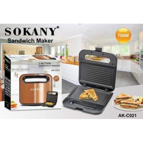 Sokany | 2 Section Sandwich Maker- (N)