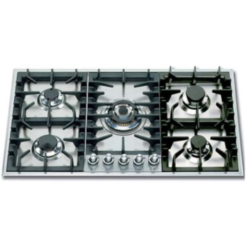 ILVE COOKTOP/HOB | 90cm Built-in Professional Gas Cooktop With Stainless Steel And Grill top