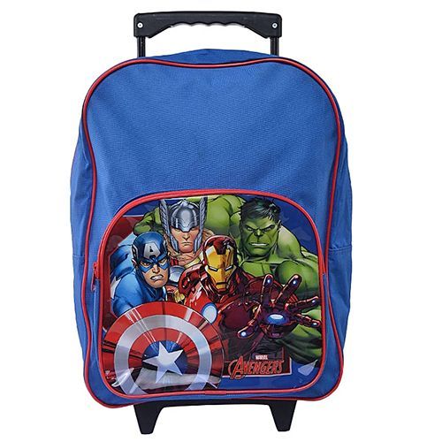 Avengers trolley school bag hot sale