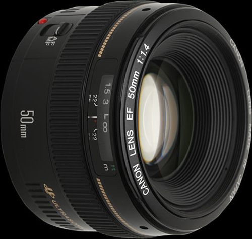 Canon Digital EF 50mm F1.4 USM lens for Canon Camera (DAME)