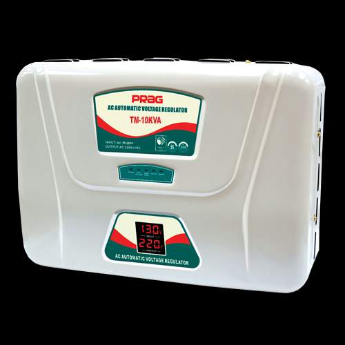 Prag 10KVA Servo Voltage Stabilizer (130V-250V) - 2581