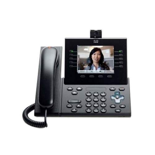 Cisco UC Phone 9951, Charcoal, Std Handset with Camera