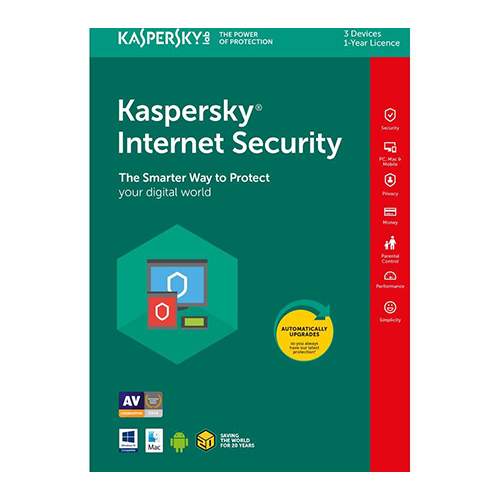 KASPERSKY INTERNET SECURITY 1+1(LATEST VERSION)