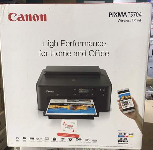 CANON COLOURED WIRELESS PRINTER TS704-