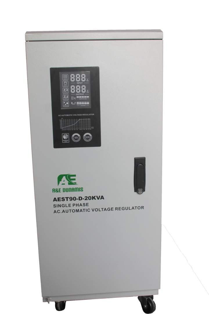 A&E Dunamis 30KVA Single-phase Servo Voltage Stabilizer (80V-250V)