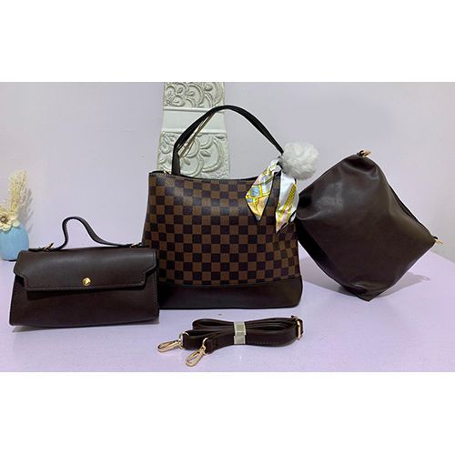 LUXURY WOMEN'S 3 PIECE HAND BAG