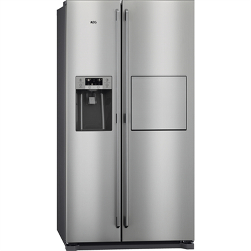 AEG Refrigerator | 204 Litres RMB46211NX Side-By-Side 2 Door Refrigerator Freezer with Frostmatic Function For Rapid Freezing