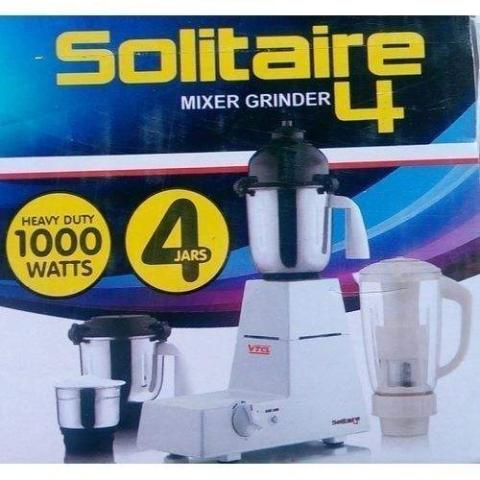 VTCL Solitaire Mixer Grinder & Juicer- 1000Watts (N)