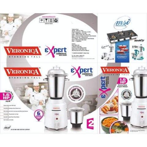 Veronica EXPERT COMMERCIAL MIXER GRINDER 2 JARS 1200WATTS (1.6HP) (N)