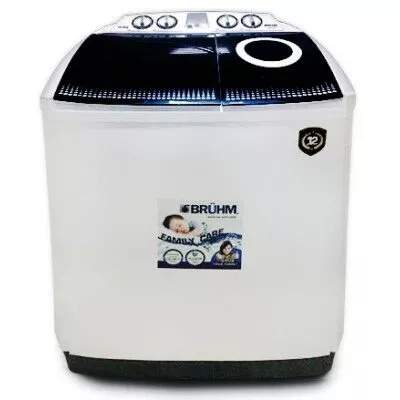 Bruhm Washing Machine | BWT-080H Semi- Automatic Washing Machine Top- Loader 8kg