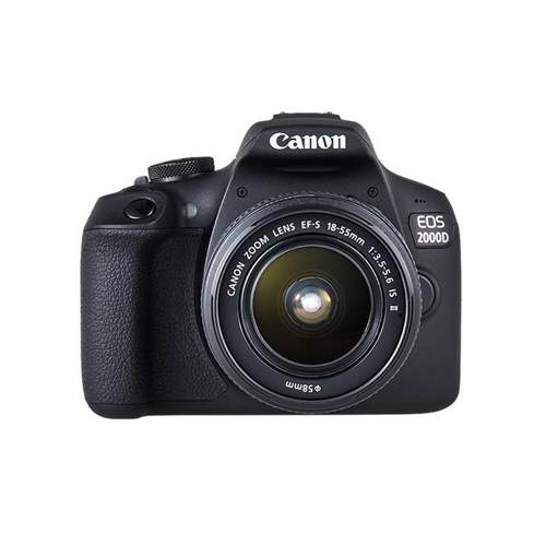 Canon Professional Digital SLR Camera EOS 2000D with 18-55mm Lens (DAME) 