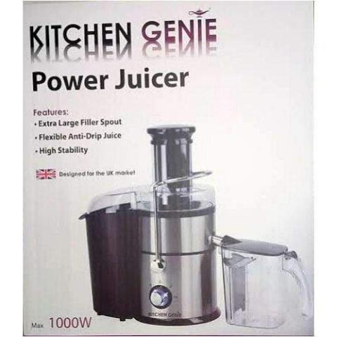 Kitchen Genie | Stainless Steel 1000W Power Juicer- (N)