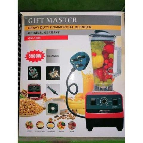 Silver Crest | GIFT MASTER GERMAN-MADE SPEEDY BLADES COMMERCIAL BLENDER (5500WATTS)- (N)