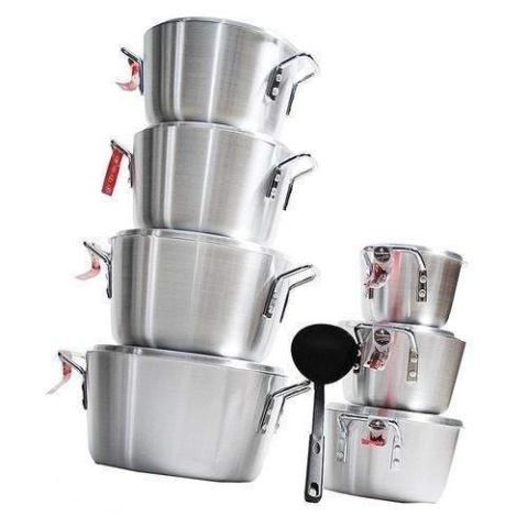 Sumo | 15 Piece Aluminium Cookware Set- (N)