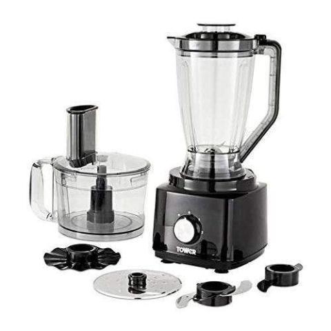 Tower | Multipurpose 2IN1 Food Processor And Blender With 1.8L Jug- (N)