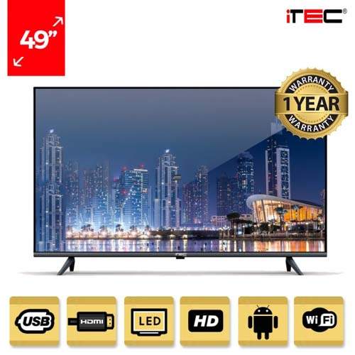 iTec 49' UHd D-Led Smart Tv Television