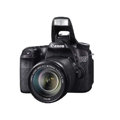 Canon EOS 70D With 18-135mm Lens