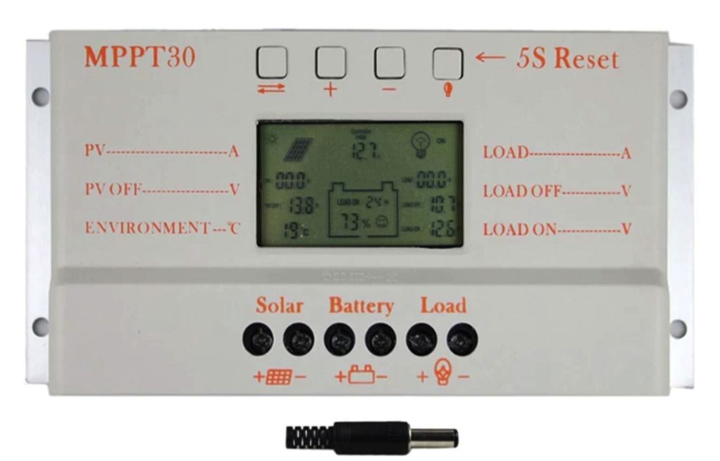 CLOUD ENERGY | MPPT 30A/12-24V CONTROLLER [N]